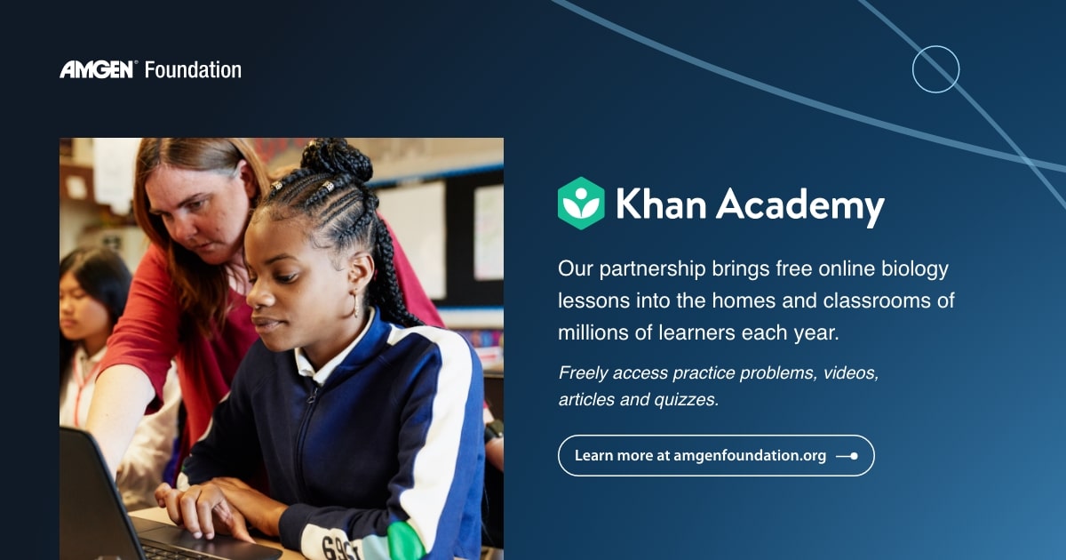 Khan Academy Free, MultiLingual Biology Resources
