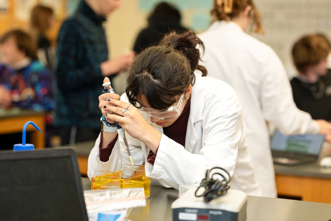 A student in California participating in the ABE program in 2024